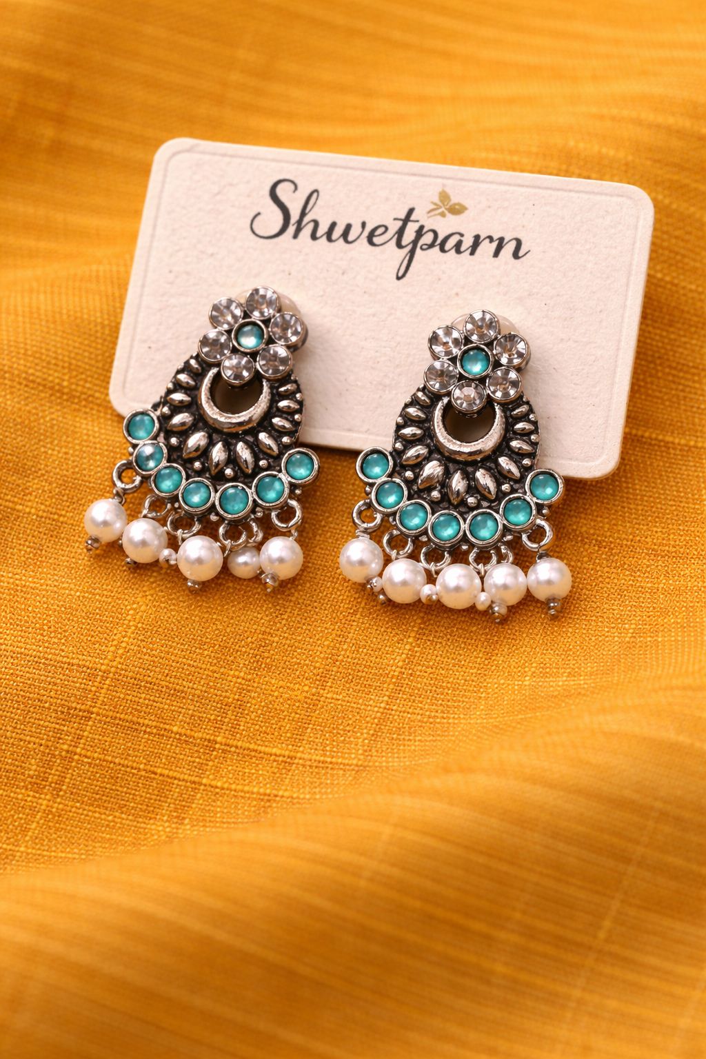 Oxidised Ear Rings
