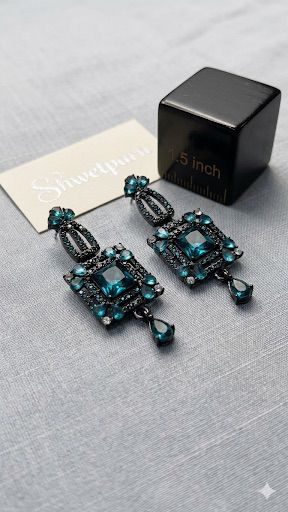 Oxidised Ear Rings