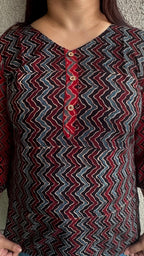 Short Top - Ajrak 1