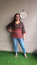 Short Top - Ajrak 2