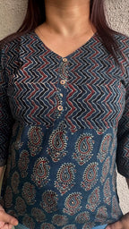 Short Top - Ajrak 3