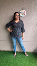 Short Top - Ajrak 3