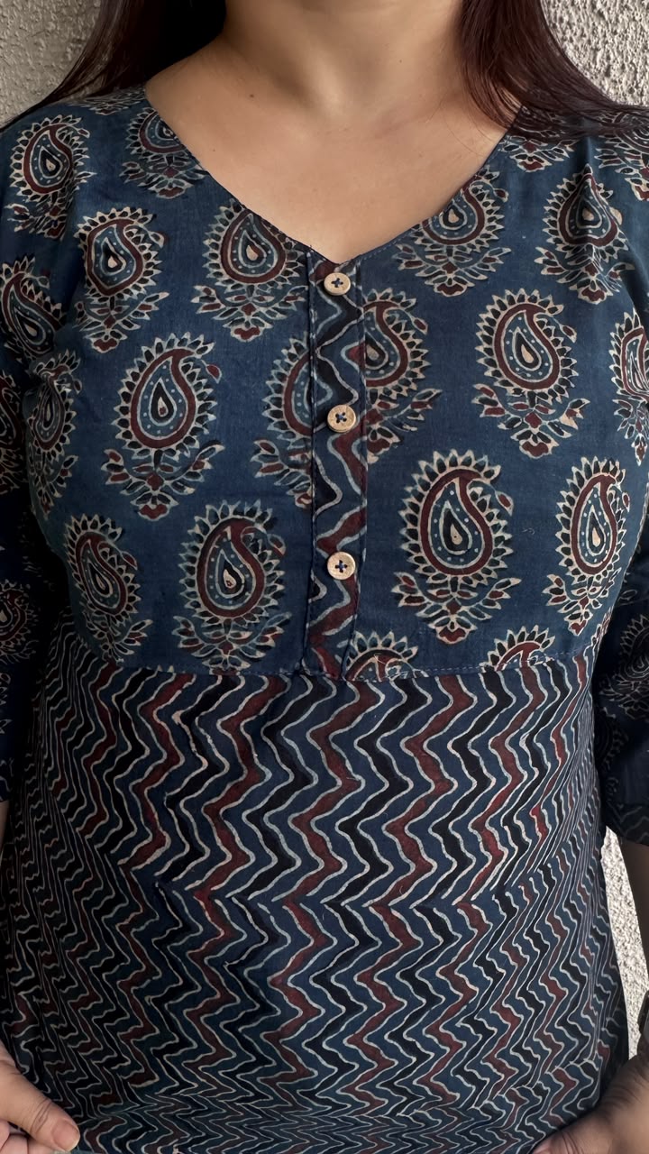 Short Top - Ajrak 5