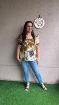 Hand Block Print Shibori