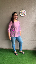 Pink Hand Painted 1