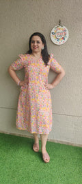 Yellow Hakoba Dress