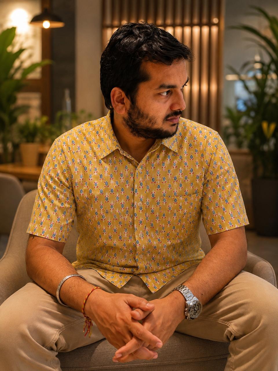 Mustard Shirt