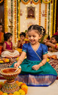 Green Ethnic Frock