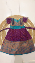 Purple Ethnic Frock