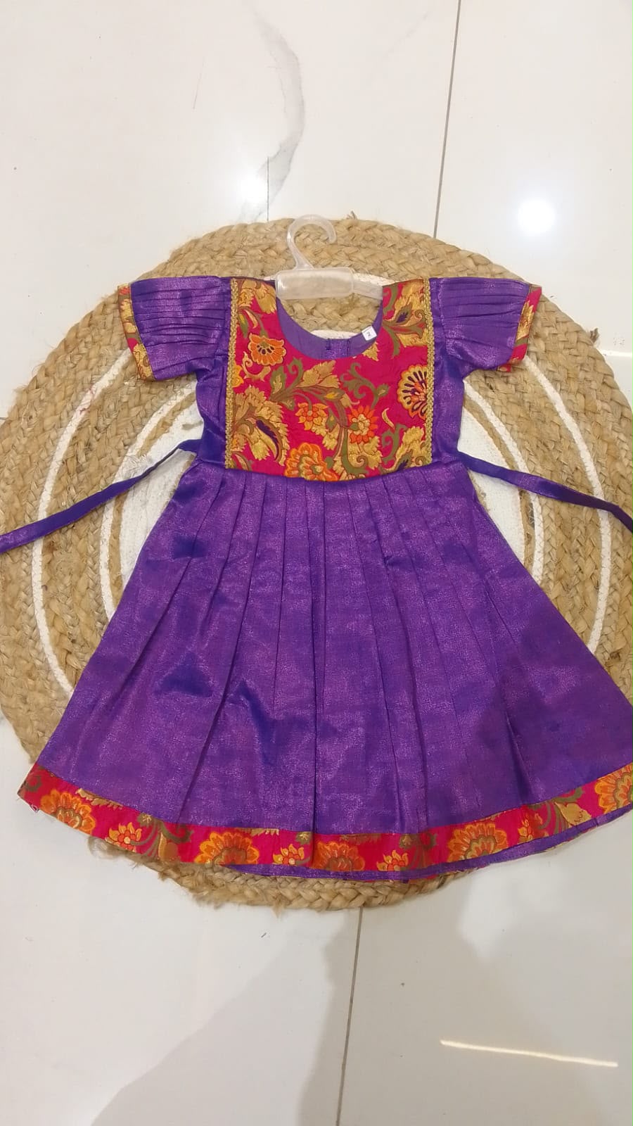 Magenta Ethnic Frock