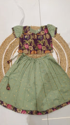 Mehendi Ethnic Frock