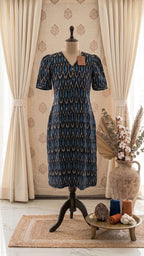 Ikkat Dress 4