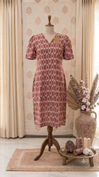 Ikkat Dress 1