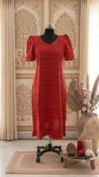 Ikkat Dress 3