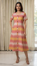 Ikkat Dress 2
