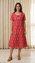Ikkat Dress 5