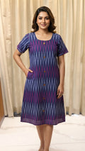 Ikkat Dress 6
