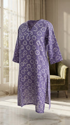 Lavendar Kurti