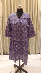 Lavendar Kurti