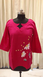 Pink Hand Painted 2