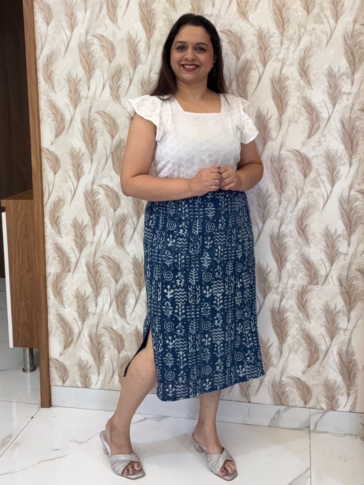 Indigo skirt