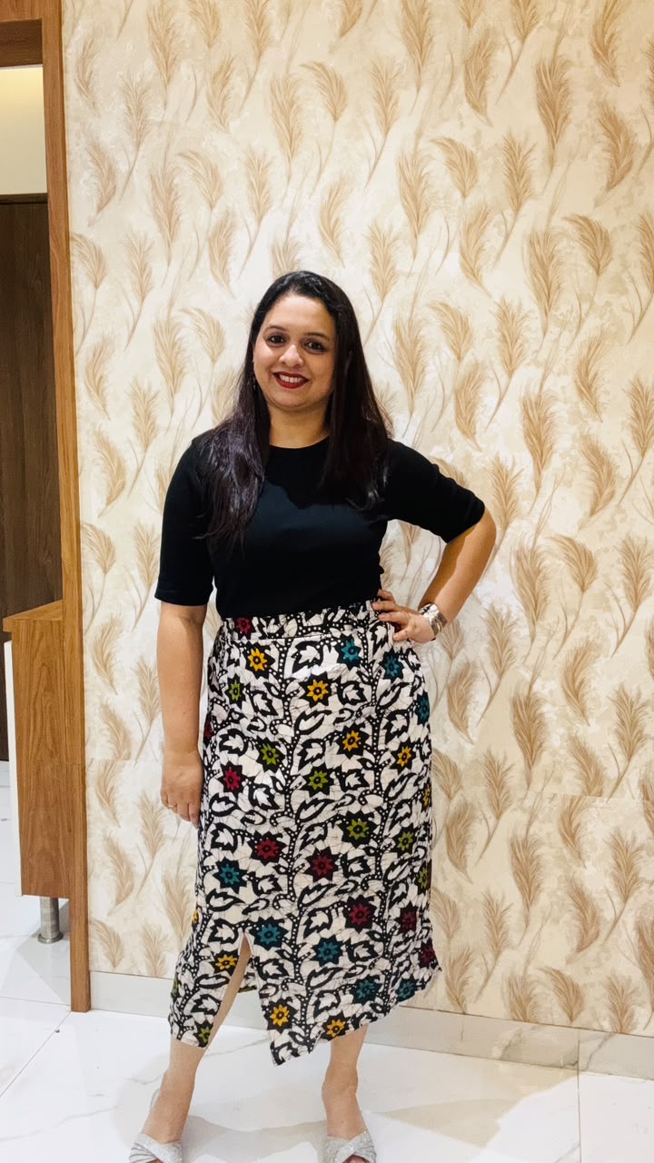 Batic black skirt