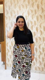 Batic black skirt