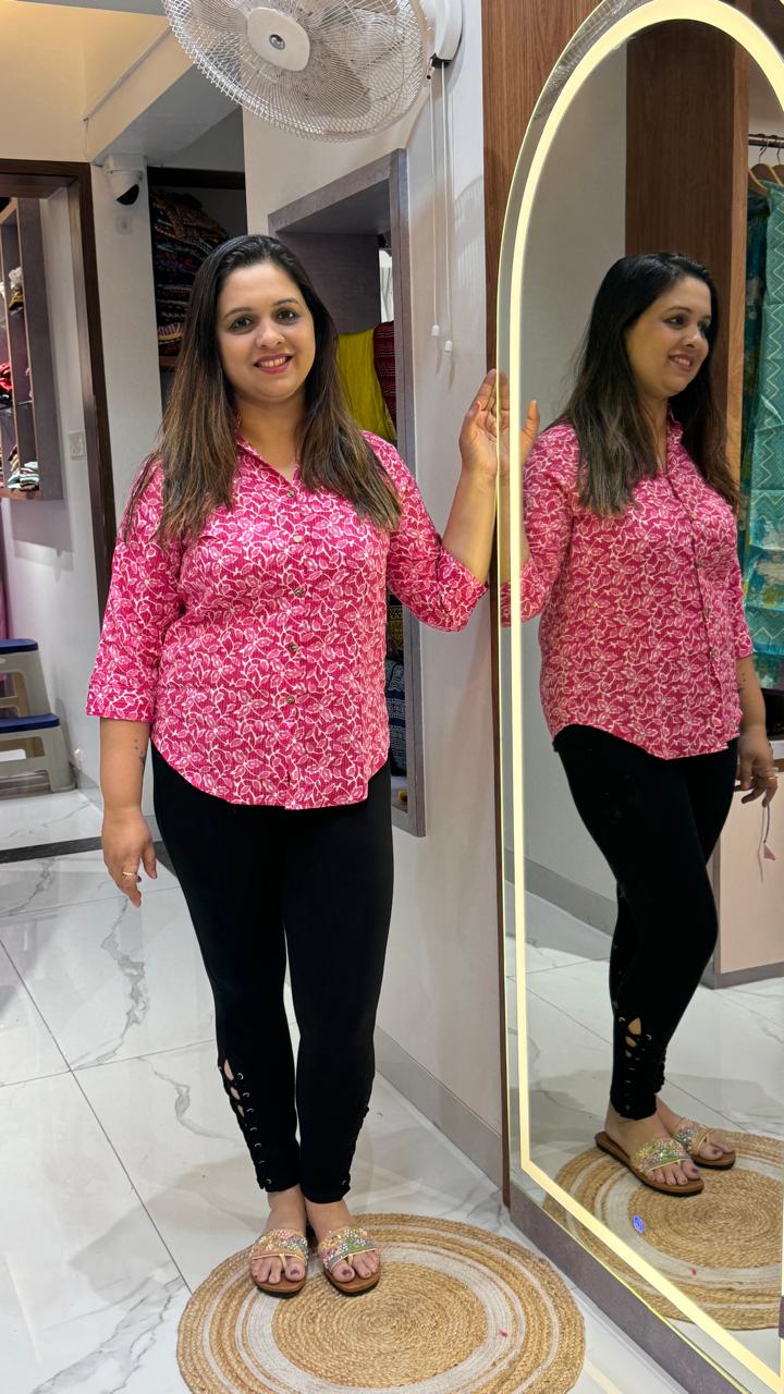 Women Shirts pink