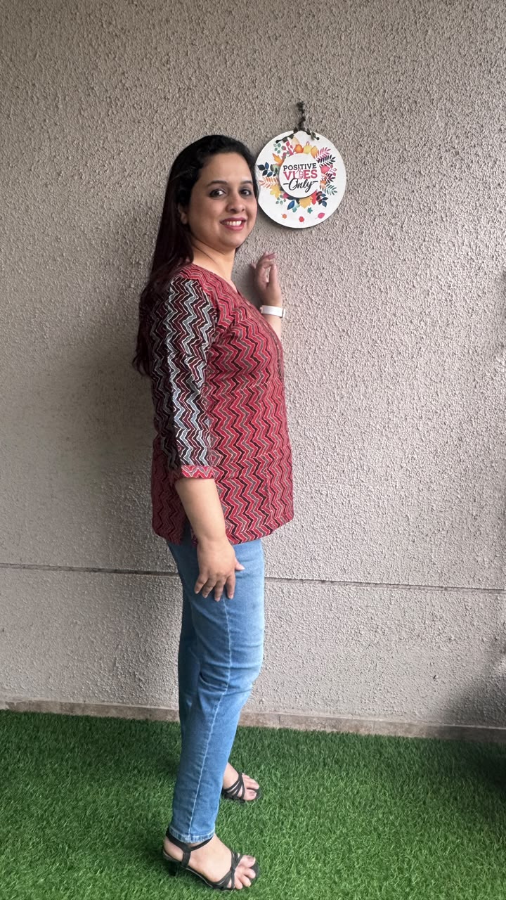 Short Top - Ajrak