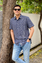 Blue Cotton Shirt